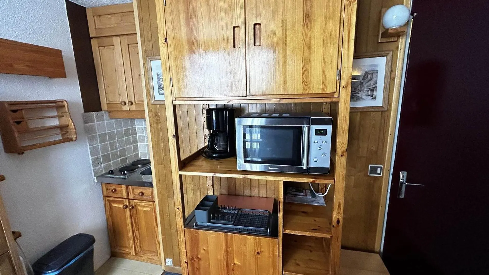 サン・マルタン・ド・ベルヴィルStudio Economique 13M² Pour 2 Personnes Au Pied Des Pistes, Croisette, Les Menuires - Fr-1-452-285アパートメント 0*, サン・マルタン・ド・ベルヴィル フランス